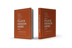 Book Cover Mockup Template Set Vol 3