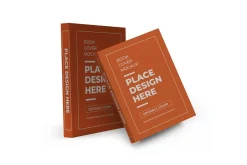 Book Cover Mockup Template Set Vol 3