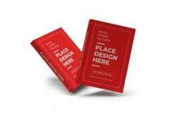 Book Cover Mockup Template Set Vol 3