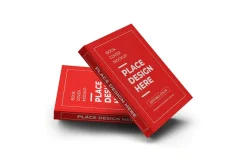 Book Cover Mockup Template Set Vol 3