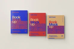 Book Cover Mockup Set