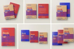 Book Cover Mockup Set