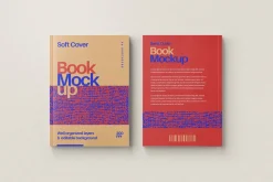 Book Cover Mockup Set