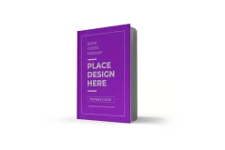 Book Cover Mockup Template Set