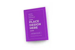 Book Cover Mockup Template Set