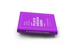 Book Cover Mockup Template Set