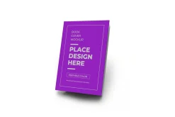 Book Cover Mockup Template Set