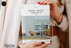 Book Cover / Notebook Mockup Set