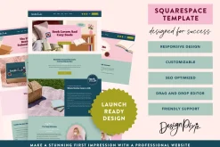 Bookish Squarespace Template