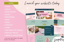 Bookish Squarespace Template