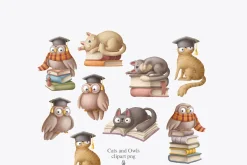 Books clipart bundle