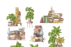 Books clipart bundle