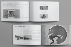 Book Title Layout Design Landscape