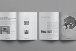 Book Title Layout Design Template