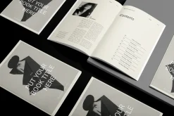 Book Title Layout Design Template
