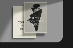 Book Title Layout Design Template