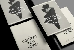 Book Title Layout Design Template