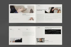 Book Title Layout Landscape Template