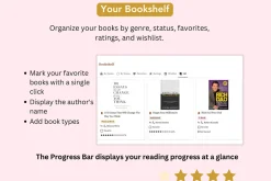 Book Tracker, Notion Template