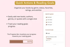 Book Tracker, Notion Template