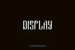 Borgande - Tall & Typeface Font