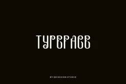Borgande - Tall & Typeface Font