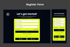 Bot A.I Login and Registration Page
