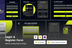 Bot A.I Login and Registration Page