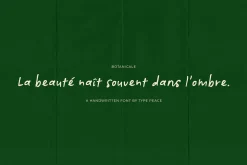 Botanicale | Handwritten Font