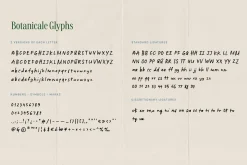 Botanicale | Handwritten Font