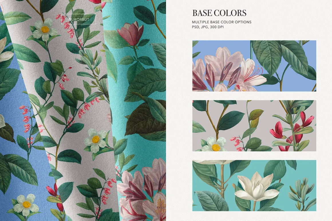 Botanical Elegant English Pattern