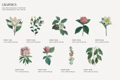 Botanical Elegant English Pattern