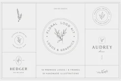 Botanical Logo kit