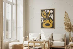 16 Botanical Mid Century Posters