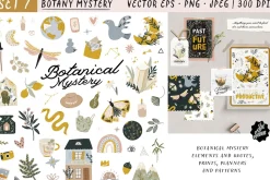 Botany & Halloween mystery BUNDLE