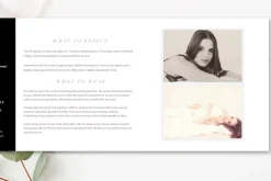 Boudoir 5x5 Accordian Trifold