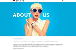 Bouton Fashion & Modeling Site Theme
