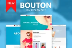 Bouton Fashion & Modeling Site Theme