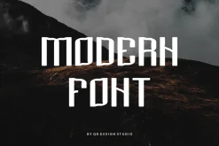Boxcer - Modern Typeface Font