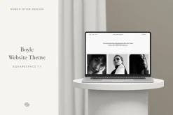 Boyle Squarespace 7.1 Website Theme