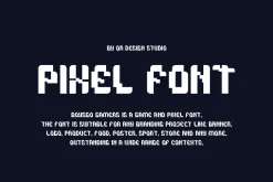 Boysgo Gamers - Game & Pixel Font