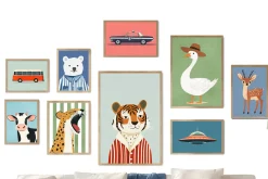 Boys Nursery Room Print Bundle