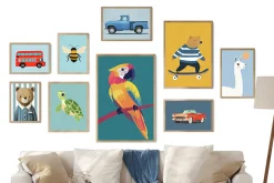 Boys Nursery Room Print Bundle