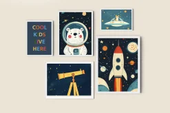 Boys Nursery Room Print Bundle