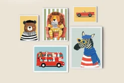 Boys Nursery Room Print Bundle
