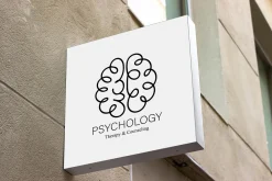 Brain Logo For Psychologists