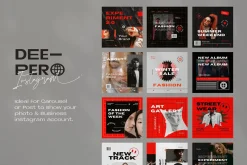 Brand Social Media Pack Canva Bundle