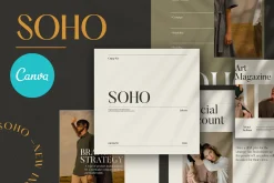 Brand Social Media Pack Canva Bundle