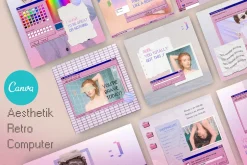 Brand Social Media Pack Canva Bundle