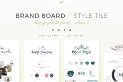 Brand Boards / Style Tiles VOL 3